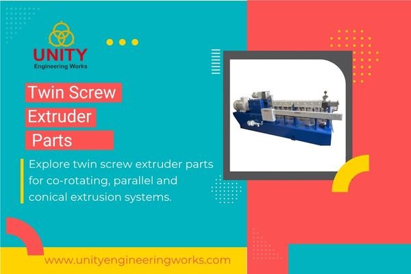 Explore twin screw extruder parts for co-rotating, parallel and conical extrusion systems.
